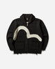 Evisu Ej Cotton Blend Cowichan Cardigan Jacket Black Knitwears Cardigans 2ESEJM6CN6014 BLKX
