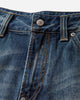 Evisu Ej Pink Daikoku Ripped Jeans Mid Tone Indigo Pants Denim 2EAEJM6JE6012 INDM