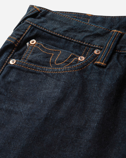 Evisu Ht Seagull Printed Pocket Selvedge Jeans Raw Indigo Pants Denim 2EAHTM6JE1001 INDX