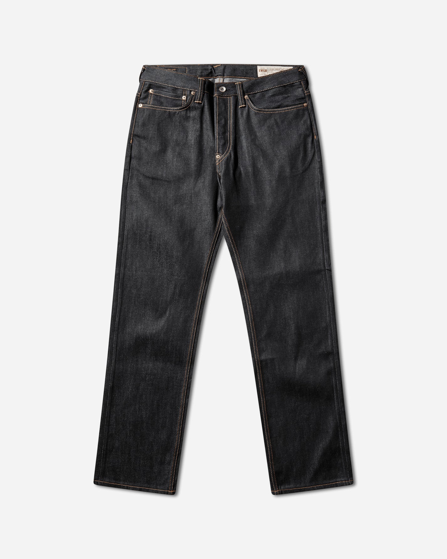 Evisu Ht White Seagull Printed Pocket Jeans Raw Indigo Pants Denim 2EAHTM5JE1233 INDX