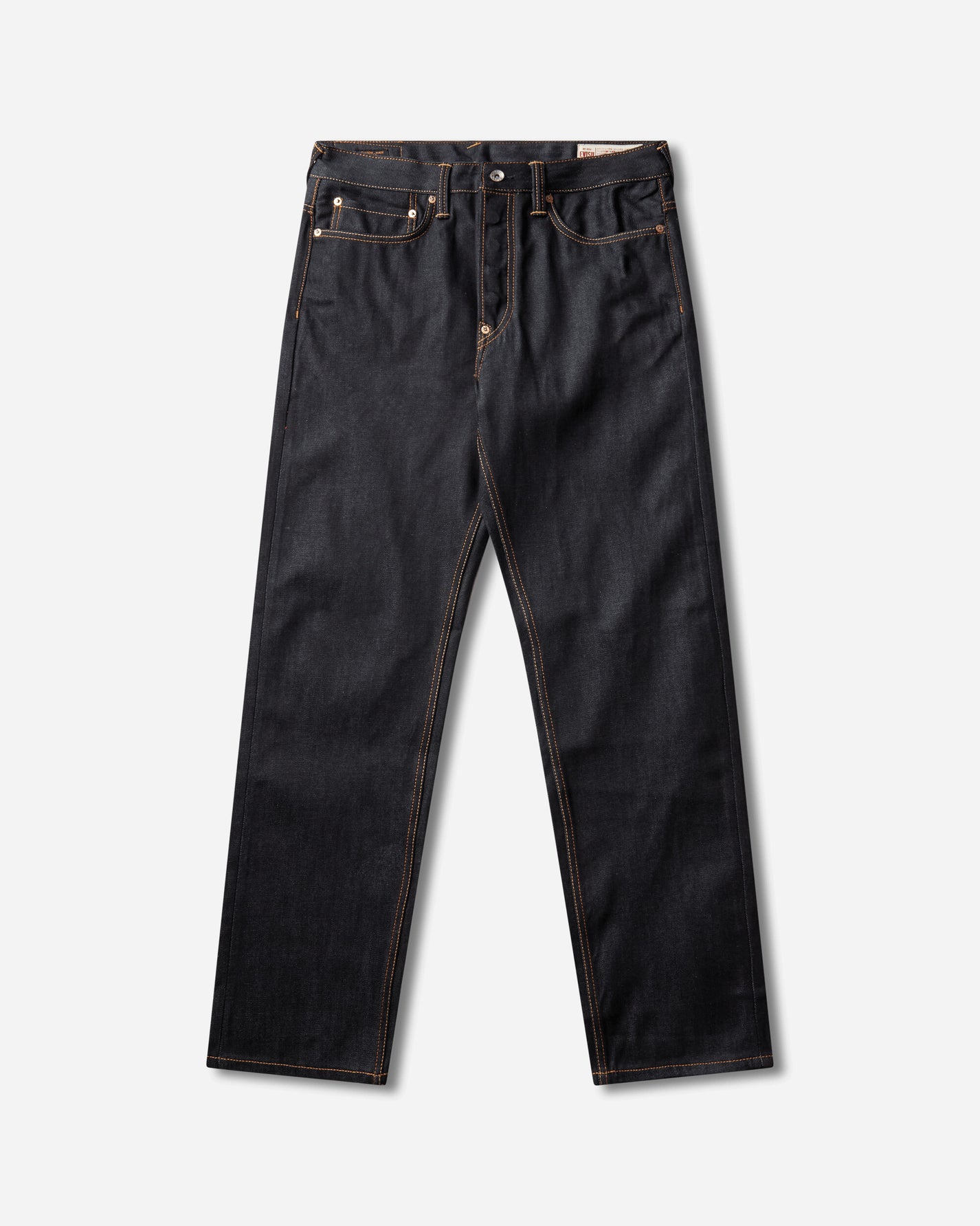 Evisu Ht White Seagull Printed Pocket Jeans Raw Indigo Pants Denim 2EAHTM5JE1233 INDX