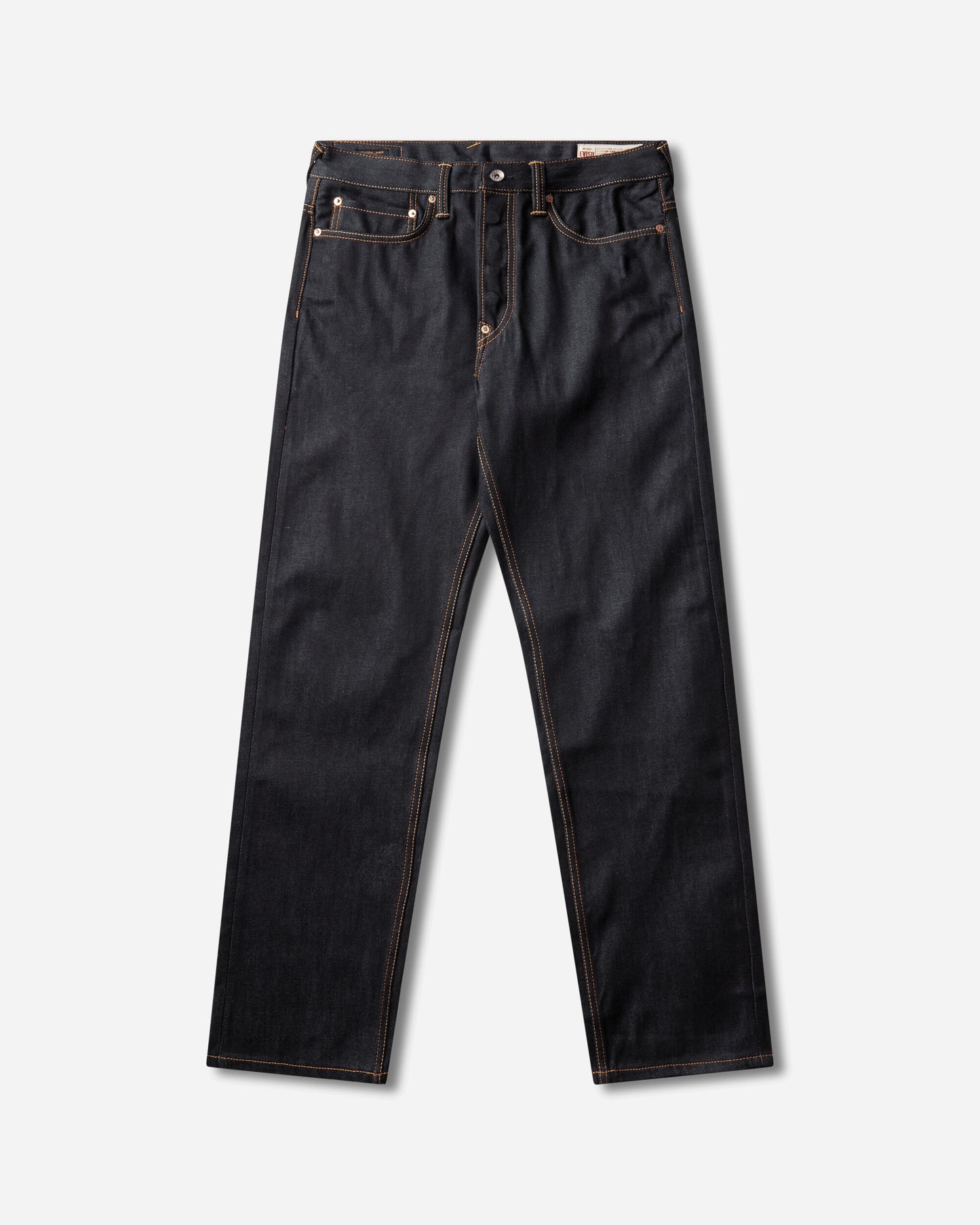 Evisu Ht White Seagull Printed Pocket Jeans Raw Indigo Pants Denim 2EAHTM5JE1233 INDX