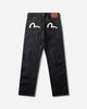 Evisu Ht White Seagull Printed Pocket Jeans Raw Indigo Pants Denim 2EAHTM5JE1233 INDX