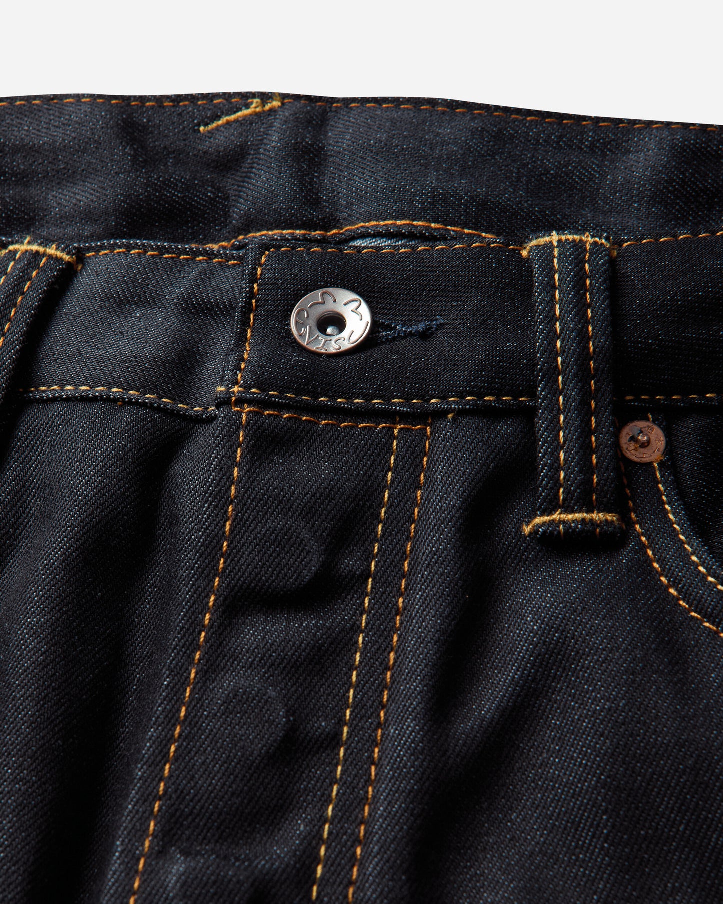 Evisu Ht White Seagull Printed Pocket Jeans Raw Indigo Pants Denim 2EAHTM5JE1233 INDX