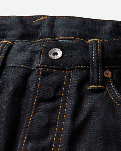 Evisu Ht White Seagull Printed Pocket Jeans Raw Indigo Pants Denim 2EAHTM5JE1233 INDX