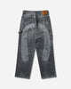 Evisu Vintage Patchwork Denim Grey Pants Denim 2EAEJM5JE6109 GREY