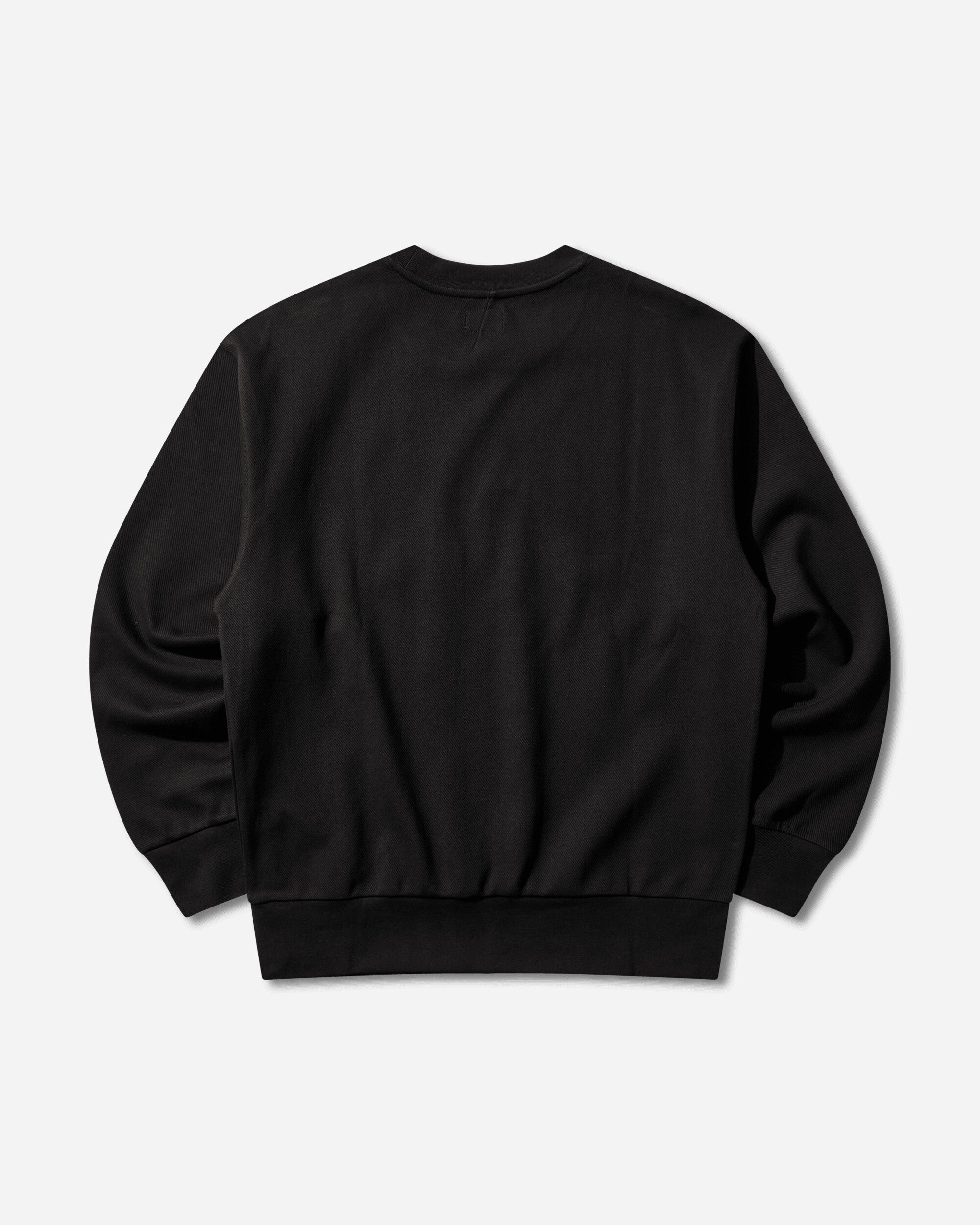 Evisu Ht Seagull Emb Sweatshirt Black Sweatshirts Fleece 2ESHTM6SW1064 BLKX