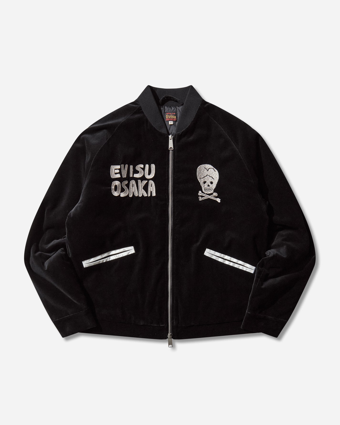 Evisu Vintage Padded Work Jacket Black Coats and Jackets Jackets 2EAEJM5JK6101 BLACK