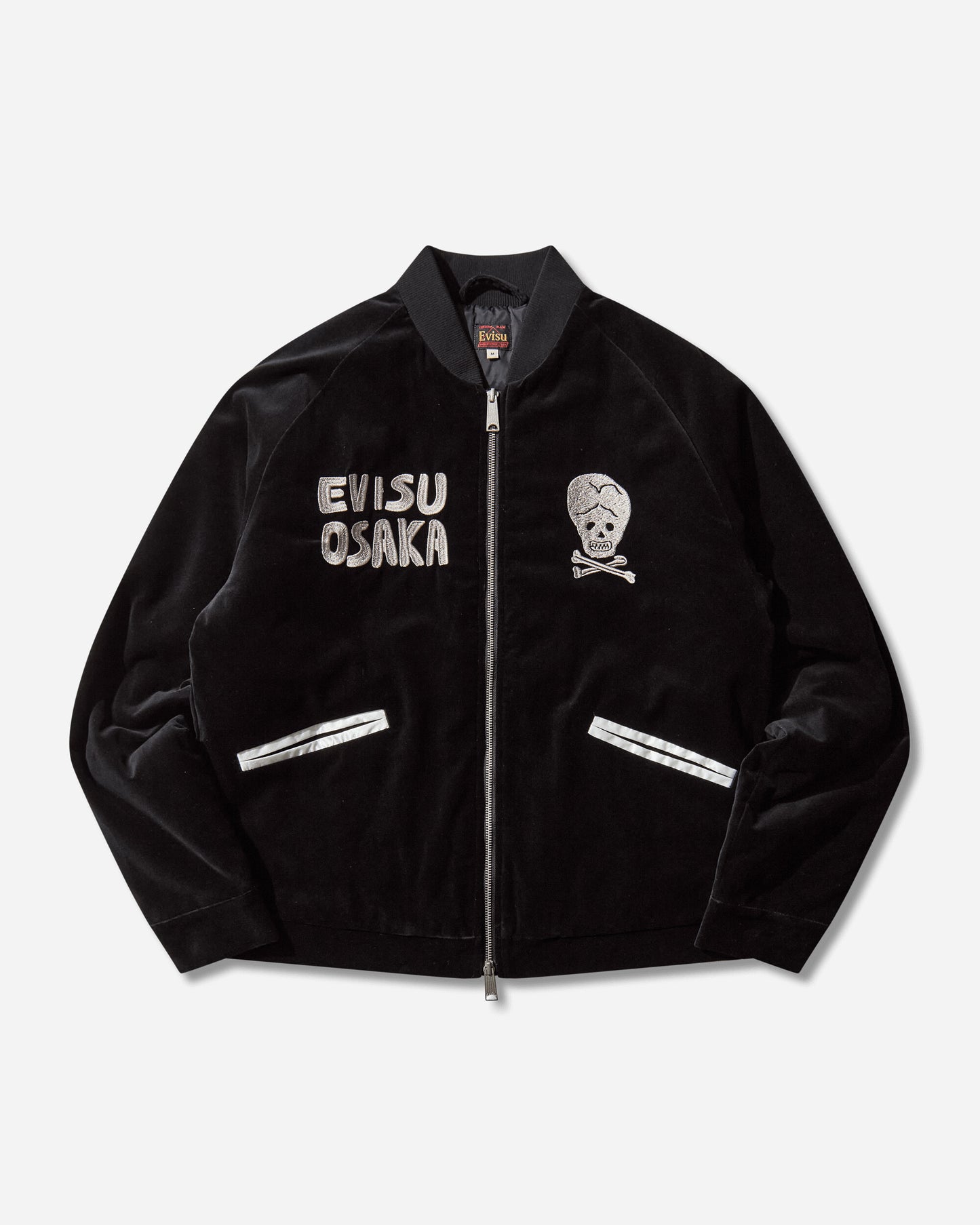 Evisu Vintage Padded Work Jacket Black Coats and Jackets Jackets 2EAEJM5JK6101 BLACK