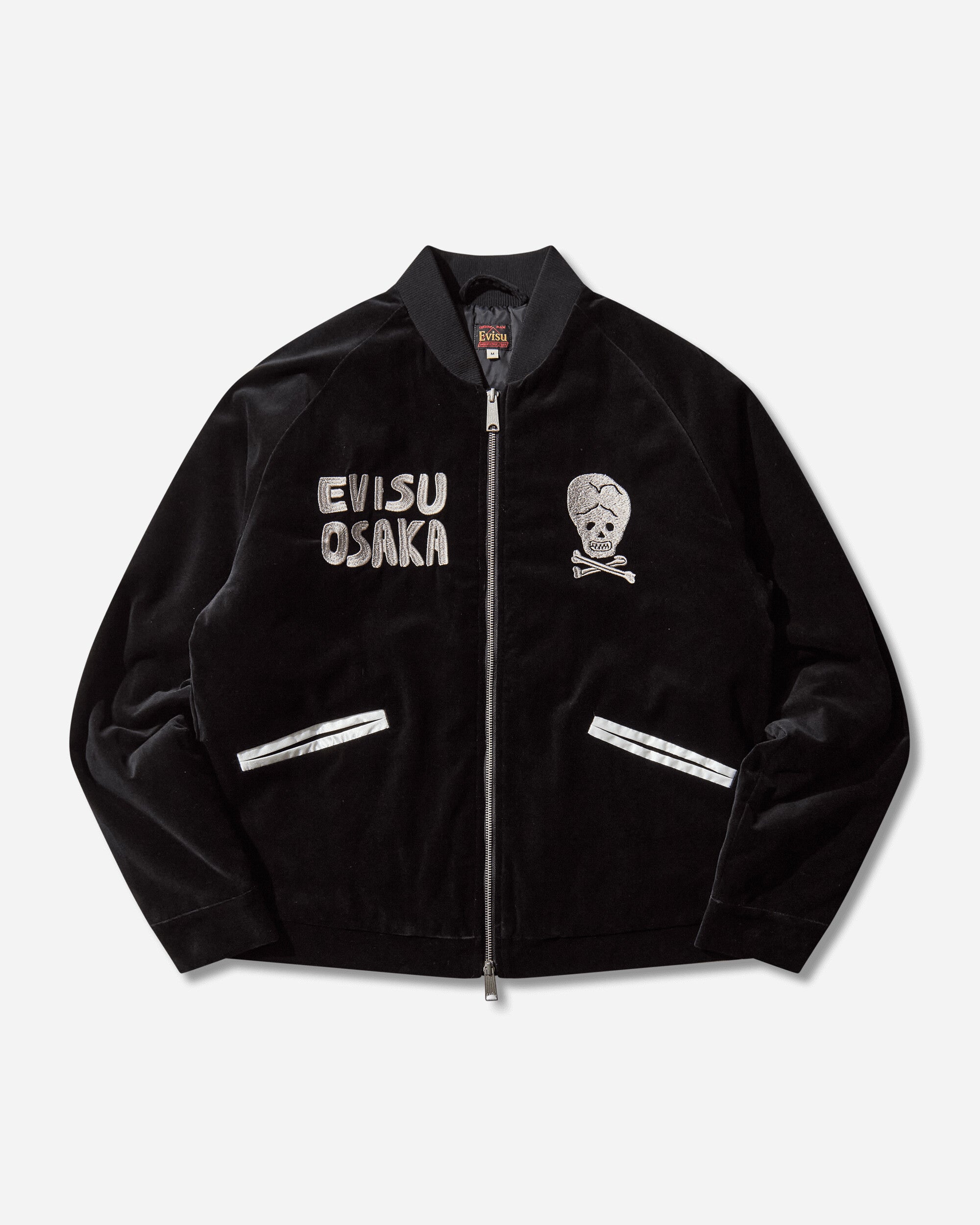 Evisu Vintage Padded Work Jacket Black Coats and Jackets Jackets 2EAEJM5JK6101 BLACK