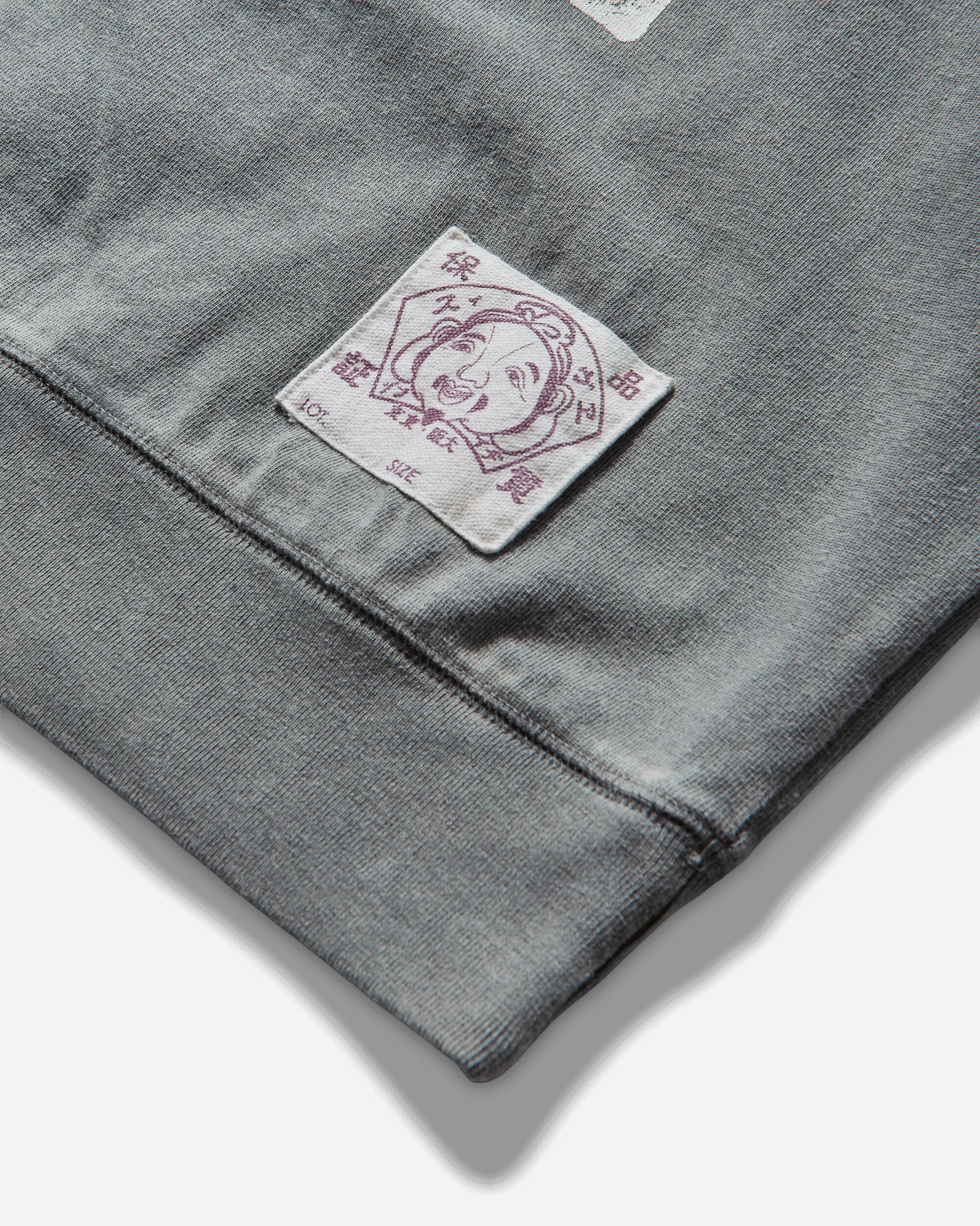 Evisu Long Sleeve Evisu 91 L/S Tee Light Grey T-Shirts Longsleeve 2EAEJM5TL6105 LIGHT GREY
