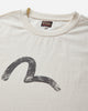 Evisu Ej Vintage Seagull S/S Tee Ecru T-Shirts Shortsleeve 2EAEJM6TS6098 ECUX