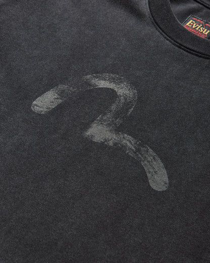 Evisu Evisu Osaka S/S Tee Black T-Shirts Shortsleeve 2EAEJM5TS6110 BLACK