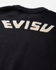 Evisu Ht Logo Emb Knit Pullover Allover Black Knitwears Sweaters 2EAHTM6SR1075 BLKA