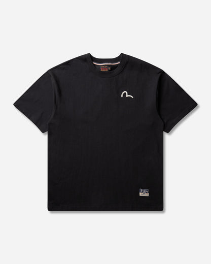 Evisu Ht Seagull Emb Ss Tee Black T-Shirts Top 2EAHTM5TS1183 BLKX