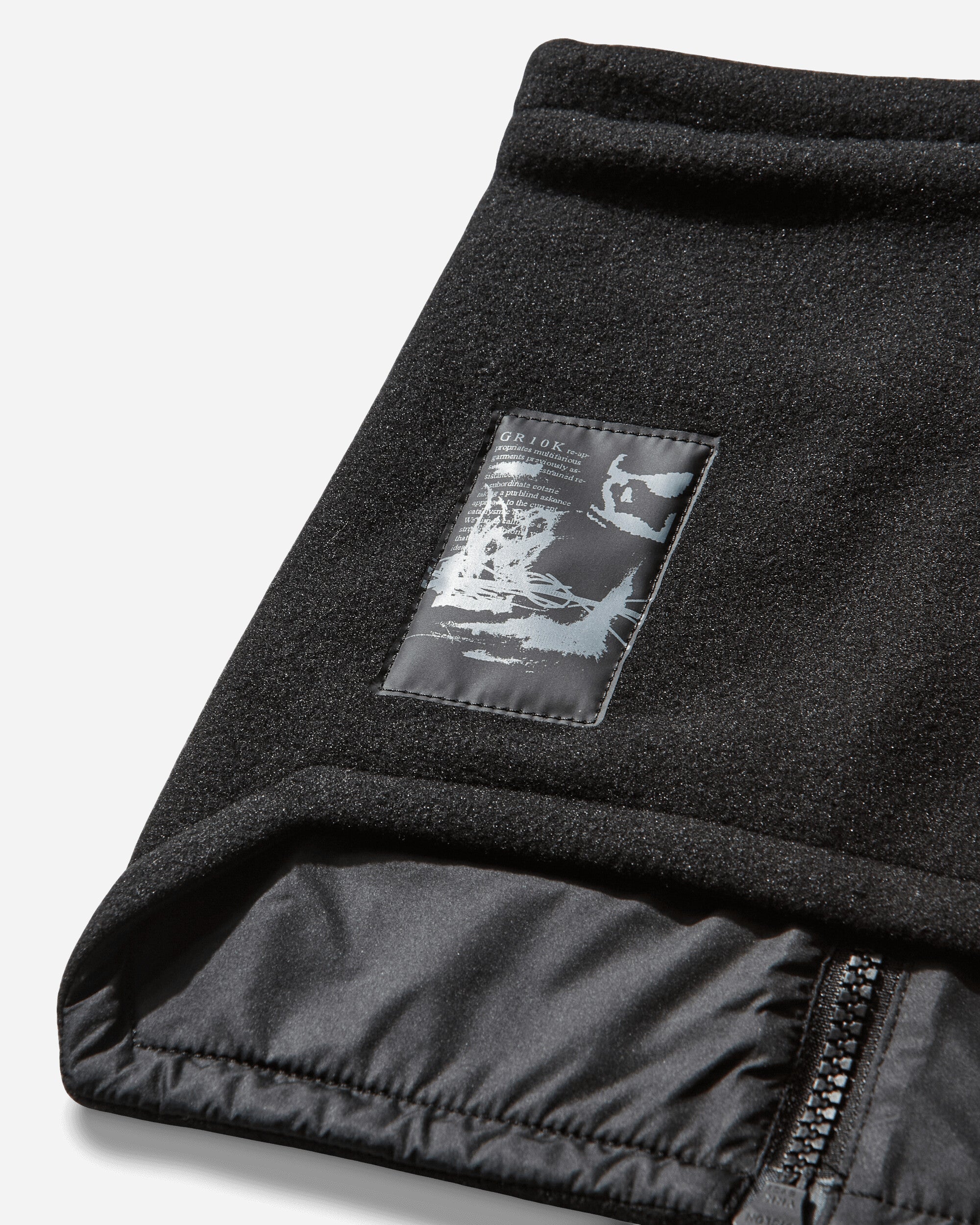 GR10K Neck Gaiter Fleece Black Gloves and Scarves Scarves and Warmneck CG056238EC01 01