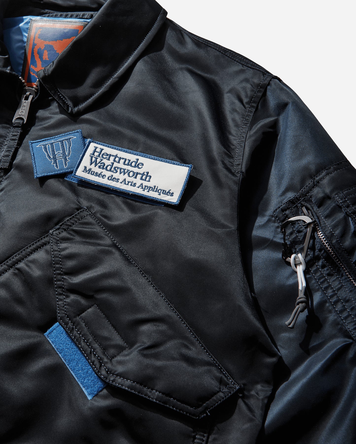 GR10K Alpha Industries Bomber Jacket Rep Navy Coats and Jackets Bomber Jackets DGX31342XA93 93