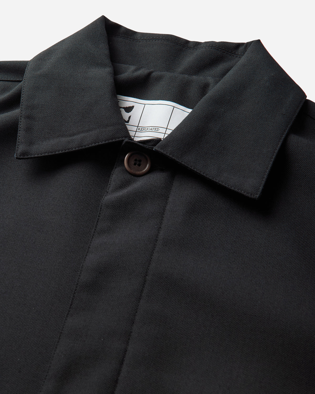 GR10K 60000 Replicated Lab Coat Seasonal Black Coats and Jackets Coats ER032292 01