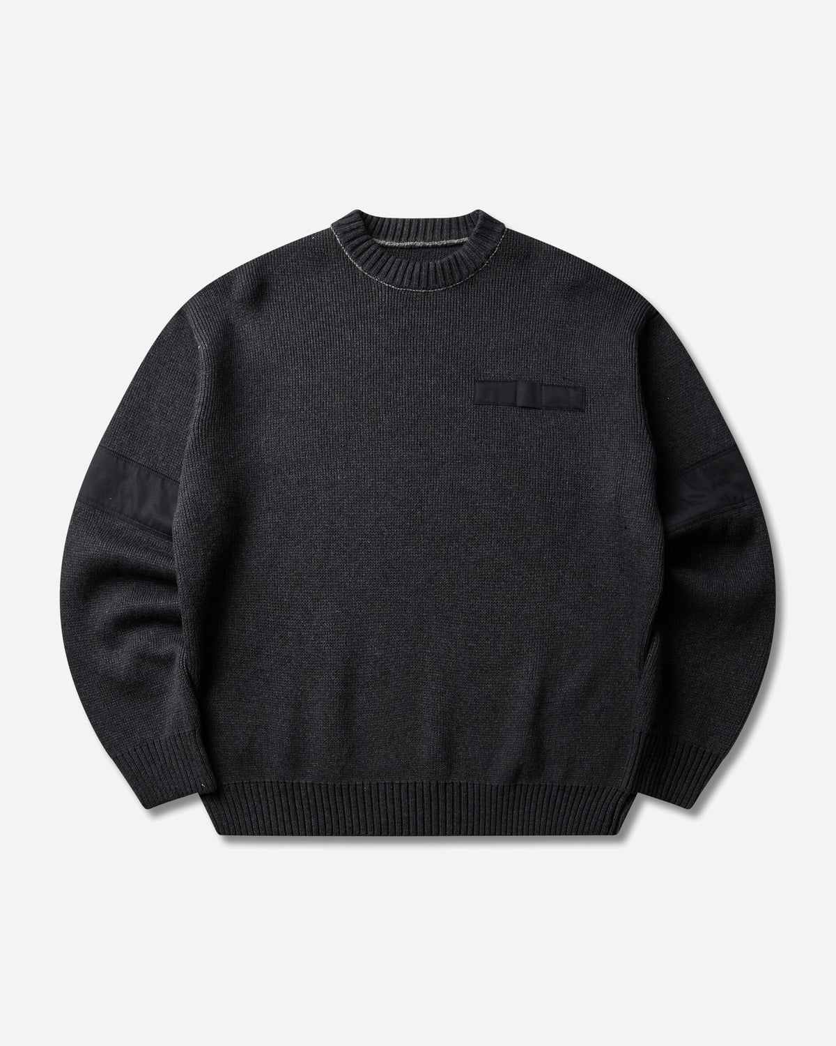 GR10K 30000 Replicated Crew Neck Knit Charcoal Sweatshirts Crewneck DR041311 31