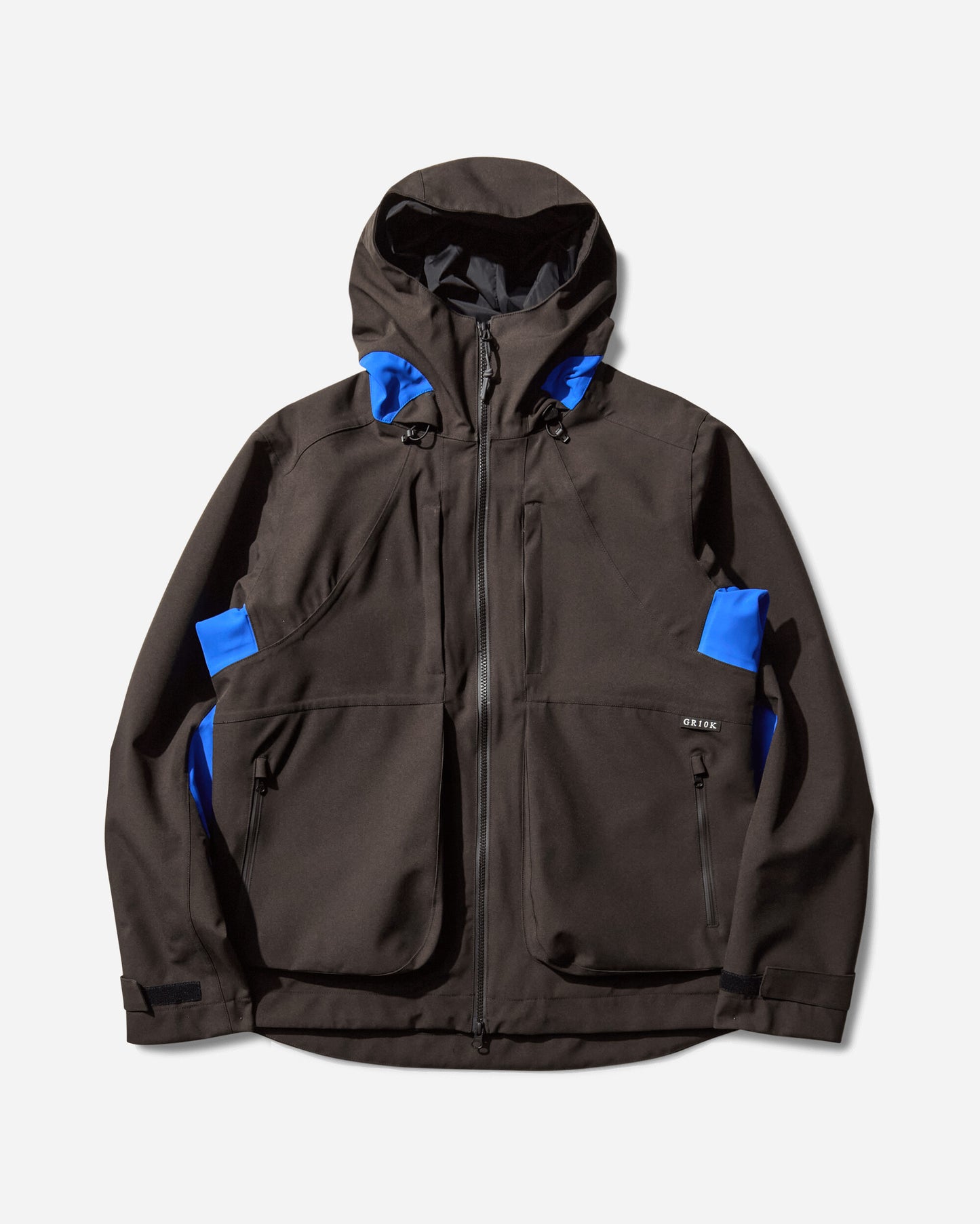 GR10K Hoodie Skeleton Shell Ii Dark Soil Grey Sweatshirts Hoodies CG031190AC05 05