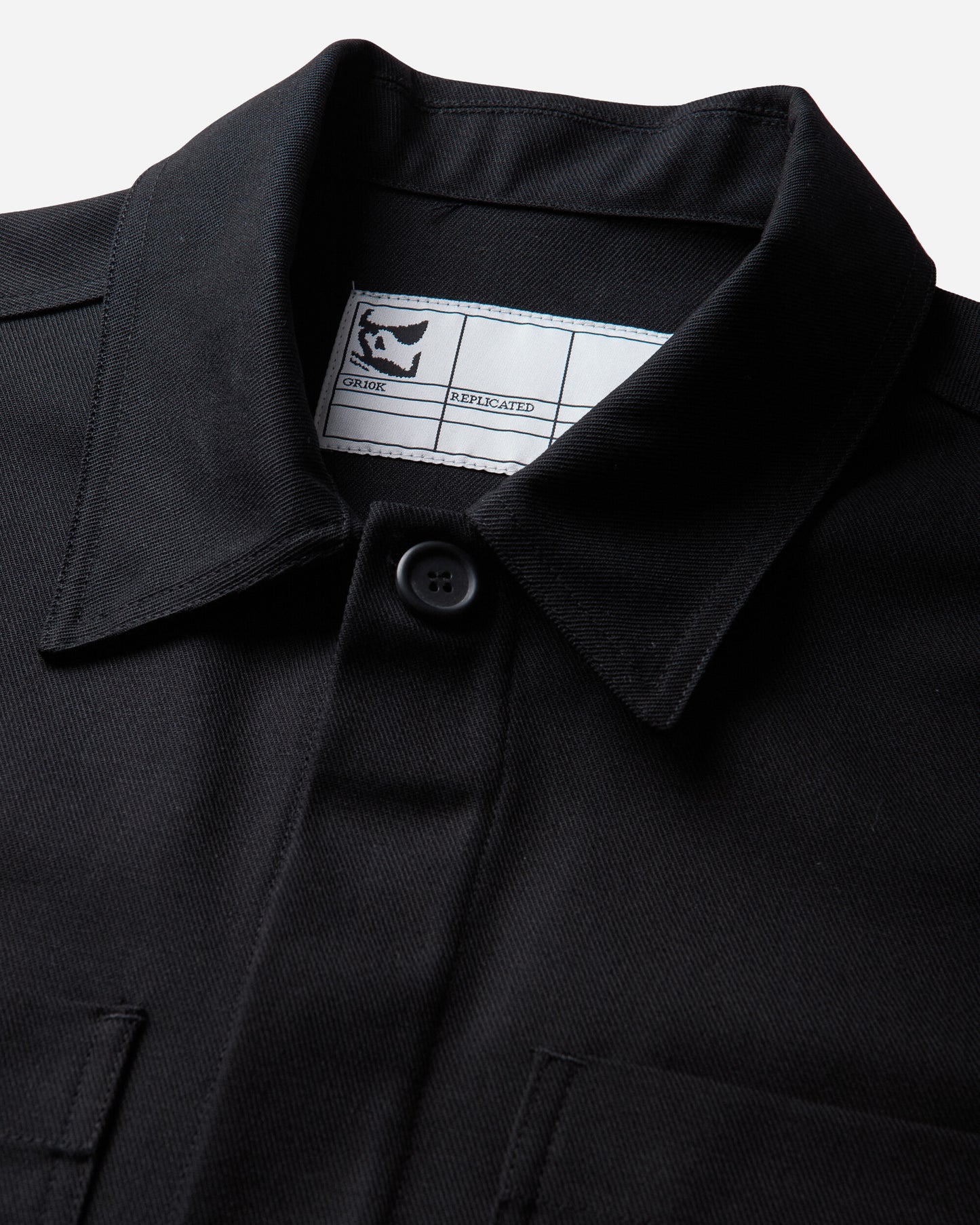 GR10K 40000 Replicated Short Jacket Black Coats and Jackets Jackets DR831177DR01 01