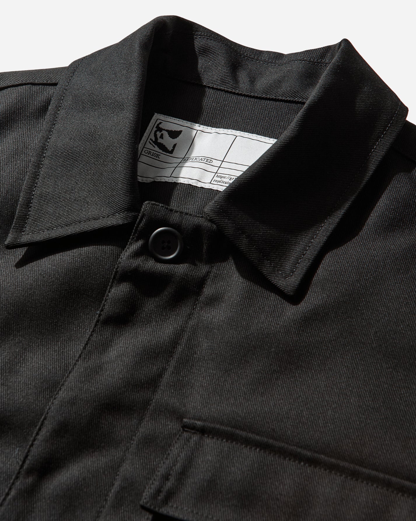 GR10K 45000 Replicated Jacket Black Coats and Jackets Jackets DR831178DM01 01