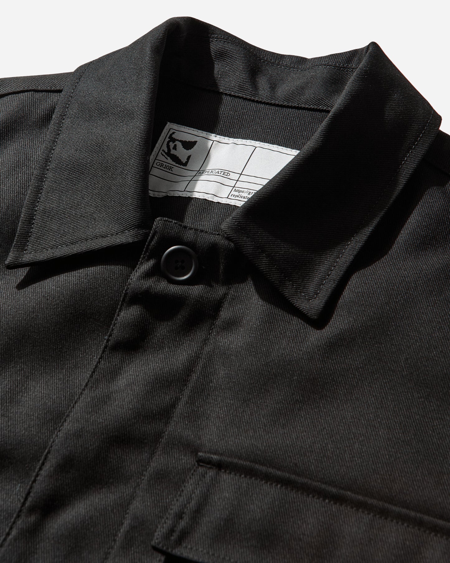 GR10K 45000 Replicated Jacket Black Coats and Jackets Jackets DR831178DM01 01