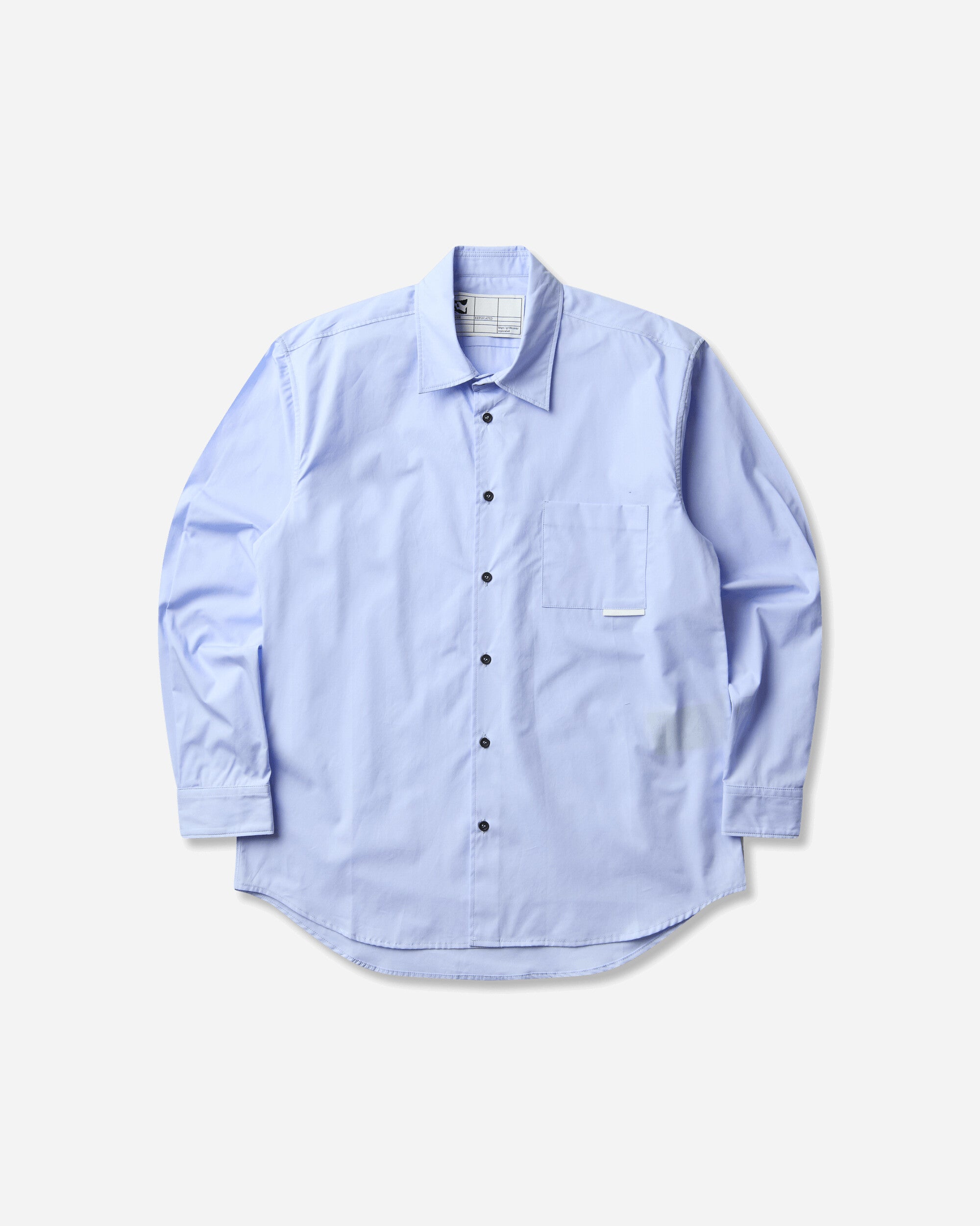 GR10K 21000 Replicated L/S Shirt Light Blue Shirts Longsleeve Shirt DR021305 46