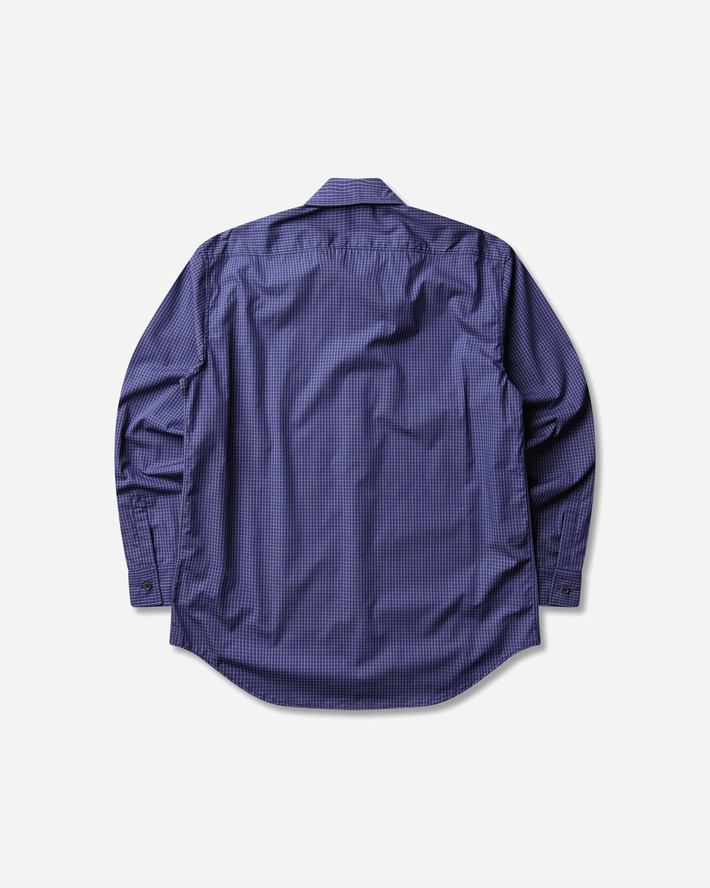 GR10K 21000 Replicated L/S Shirt Seasonal Small Check Navy Shirts Longsleeve Shirt ER021305 99