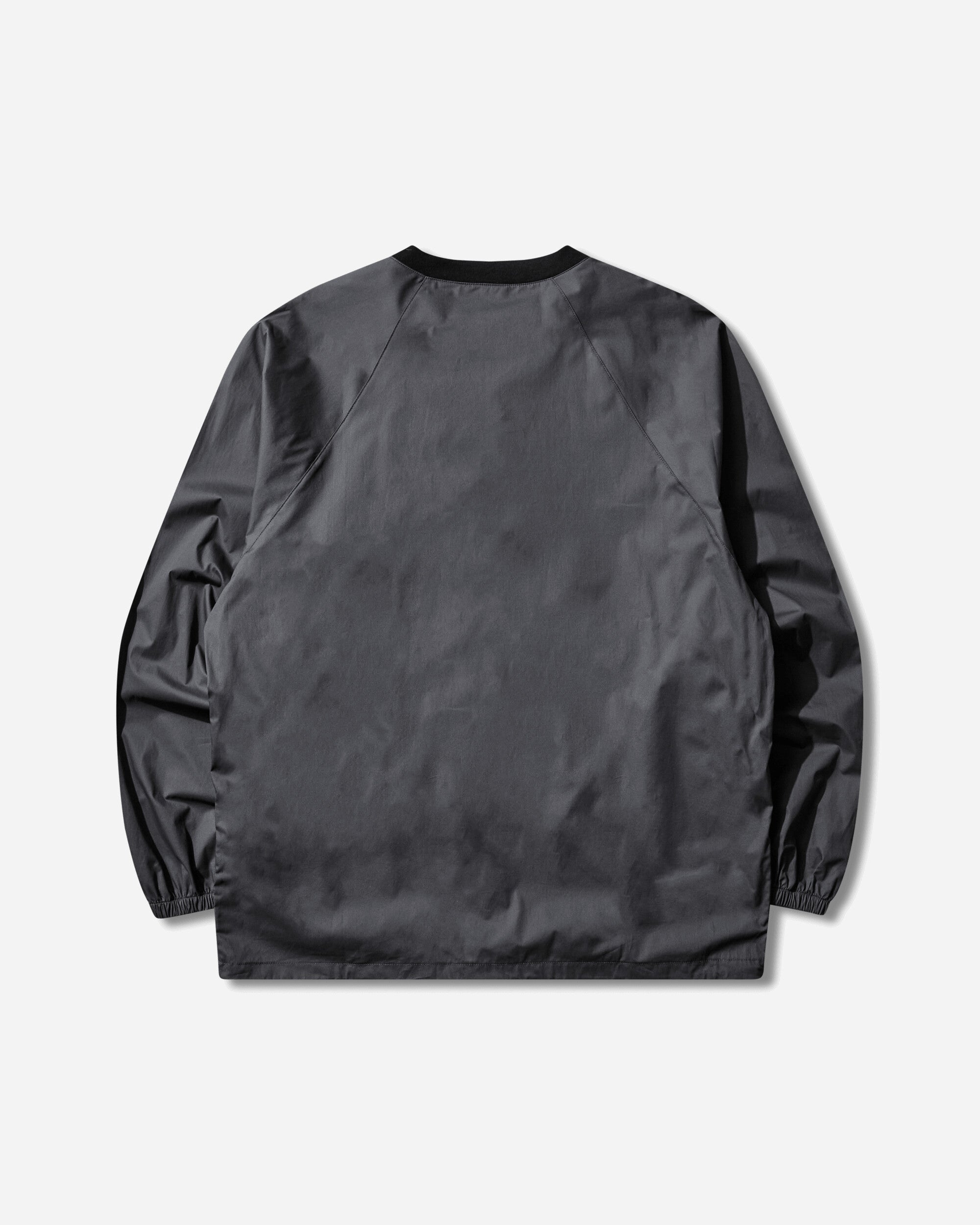 GR10K Tirreno V Neck Charcoal T-Shirts Shortsleeve DG022271DY31 31