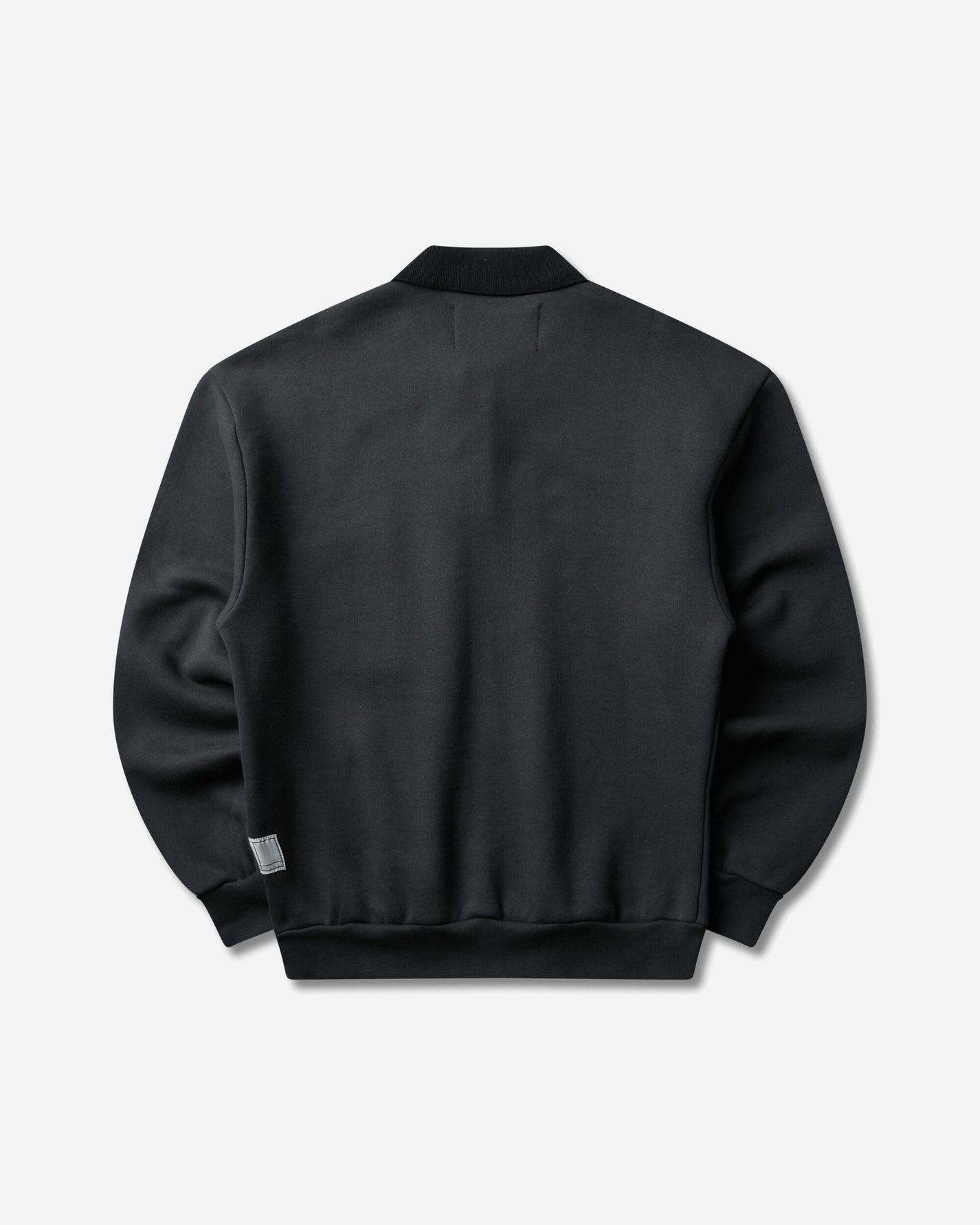 GR10K 30001 Replicated Polo Sweatshirt Phantom Black Knitwears Sweaters DR024318 54