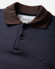 GR10K 30001 Replicated Polo Sweatshirt Blue Navy Knitwears Sweaters DR024318 44