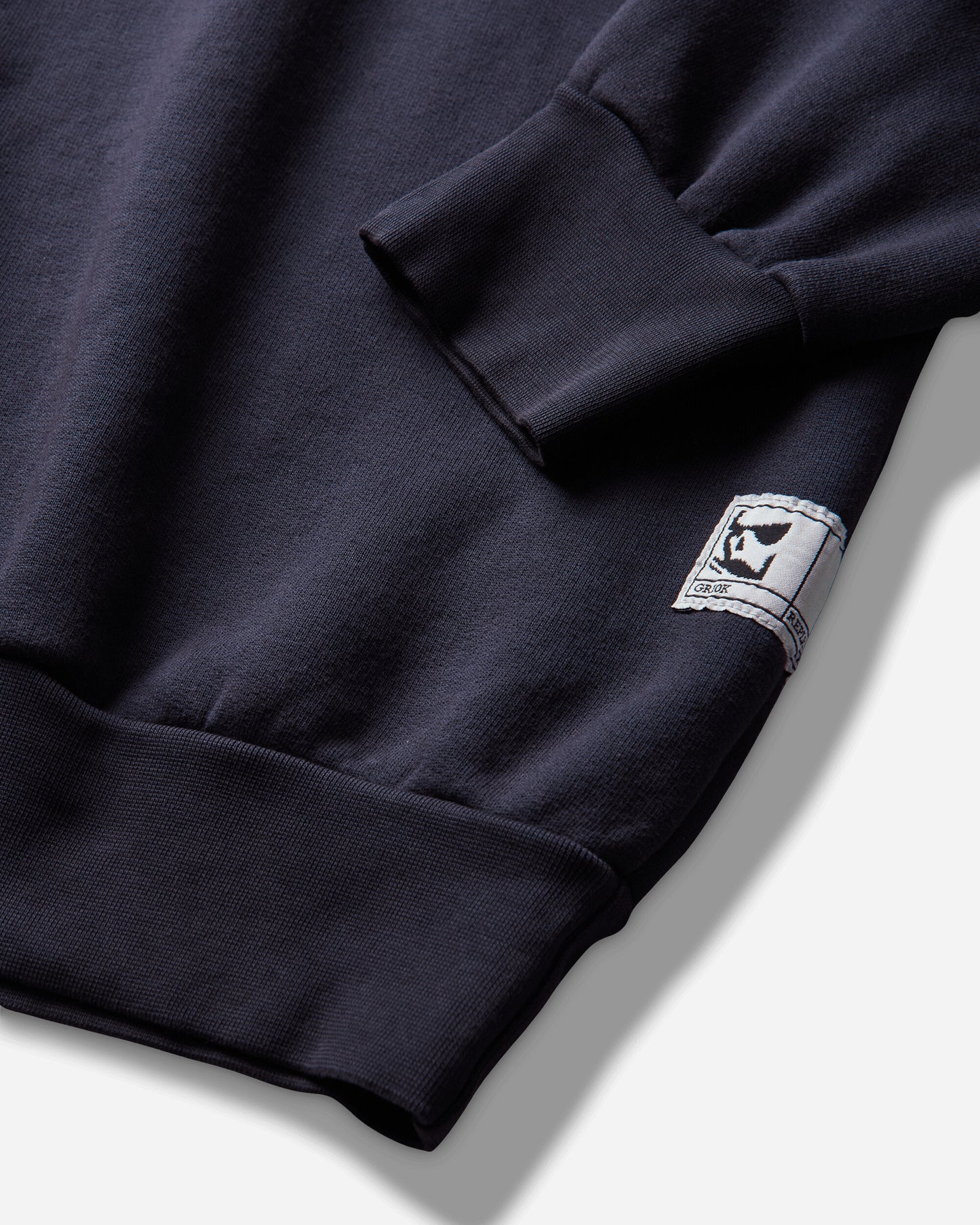 GR10K 30001 Replicated Polo Sweatshirt Blue Navy Knitwears Sweaters DR024318 44