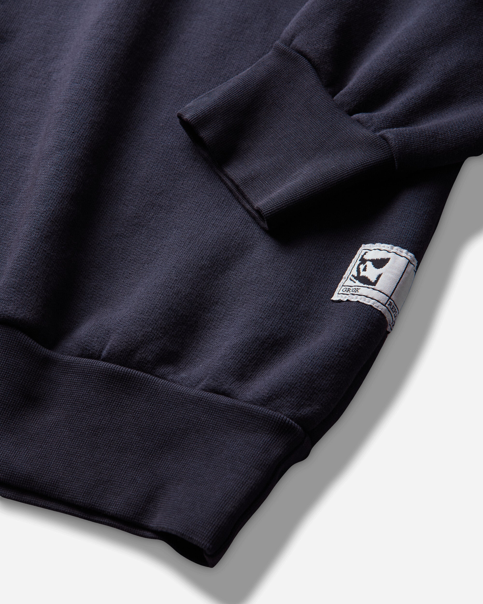GR10K 30001 Replicated Polo Sweatshirt Blue Navy Knitwears Sweaters DR024318 44