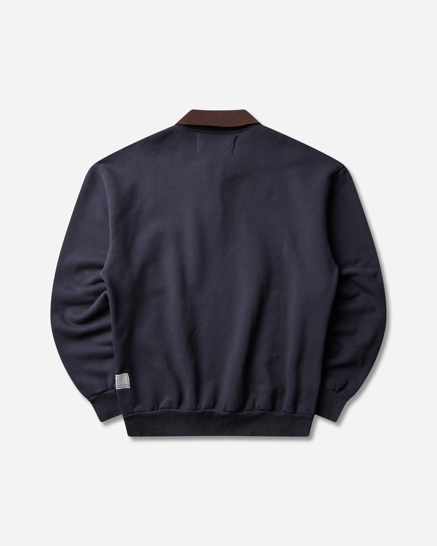 GR10K 30001 Replicated Polo Sweatshirt Blue Navy Knitwears Sweaters DR024318 44