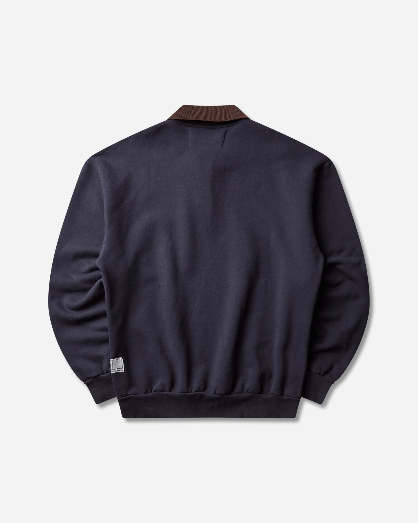 GR10K 30001 Replicated Polo Sweatshirt Blue Navy Knitwears Sweaters DR024318 44