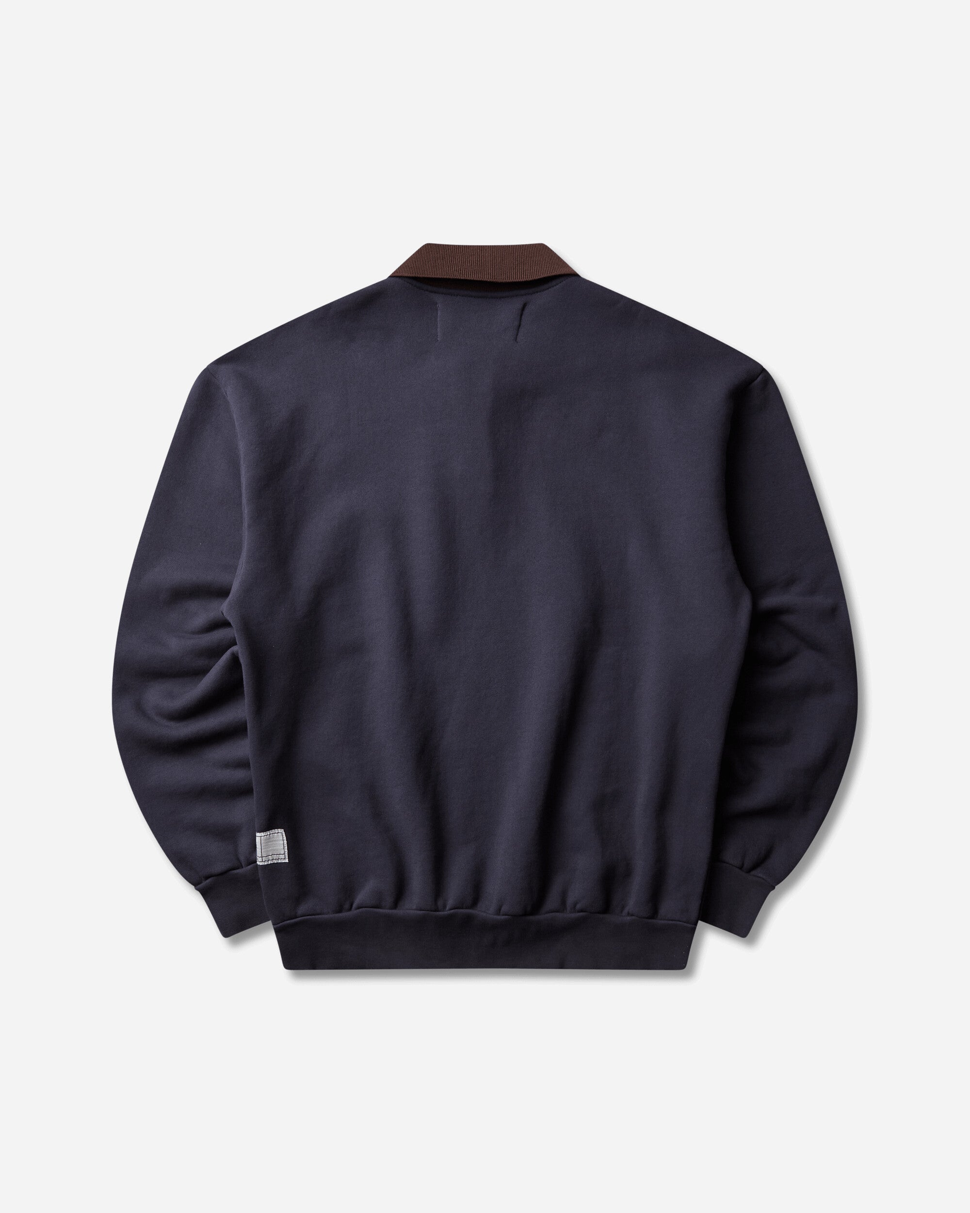 GR10K 30001 Replicated Polo Sweatshirt Blue Navy Knitwears Sweaters DR024318 44
