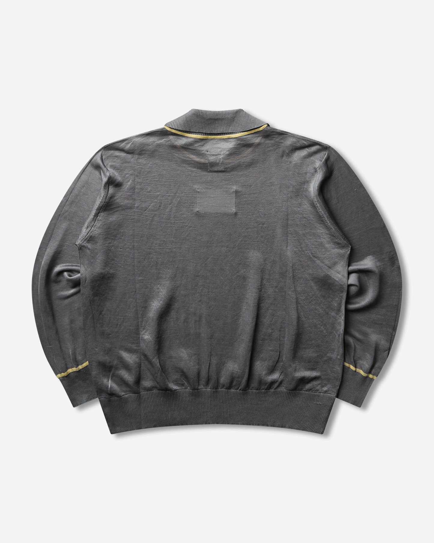 GR10K Light Dyneema Polo Stone Grey T-Shirts Top EG241360 38