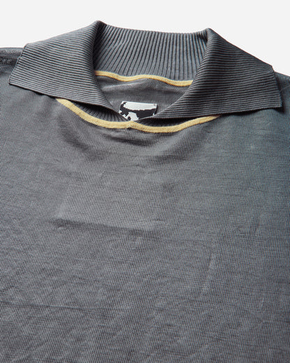 GR10K Light Dyneema Polo Stone Grey T-Shirts Top EG241360 38