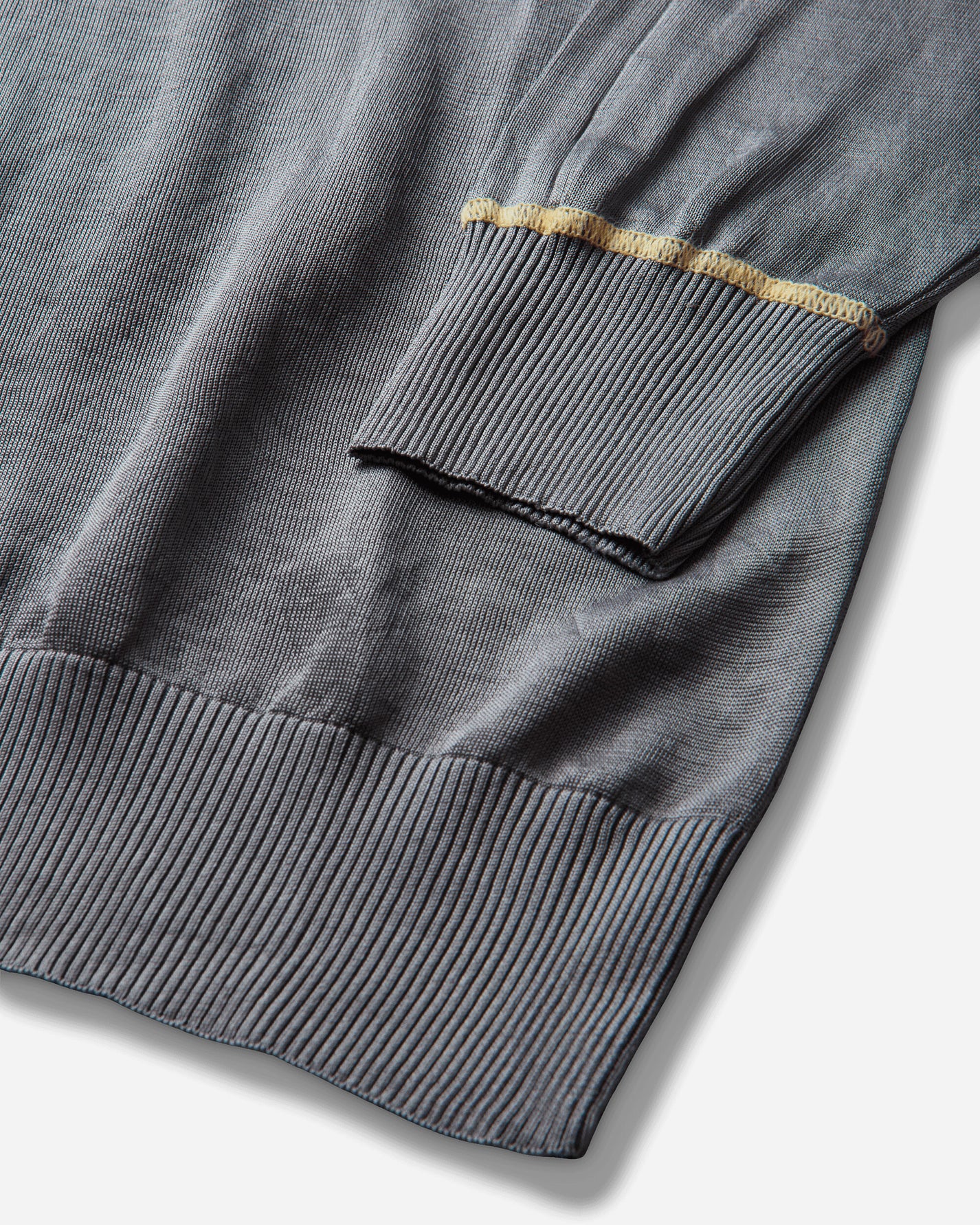 GR10K Light Dyneema Polo Stone Grey T-Shirts Top EG241360 38