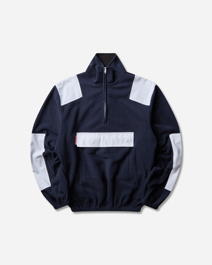 GR10K 55000 Replicated Half Zip Top Blue Navy Sweatshirts Track Tops ER024373 44