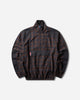 GR10K 55000 Replicated Half Zip Top Seasonal Brown Blu Plaid Sweatshirts Track Tops ER024373 1B