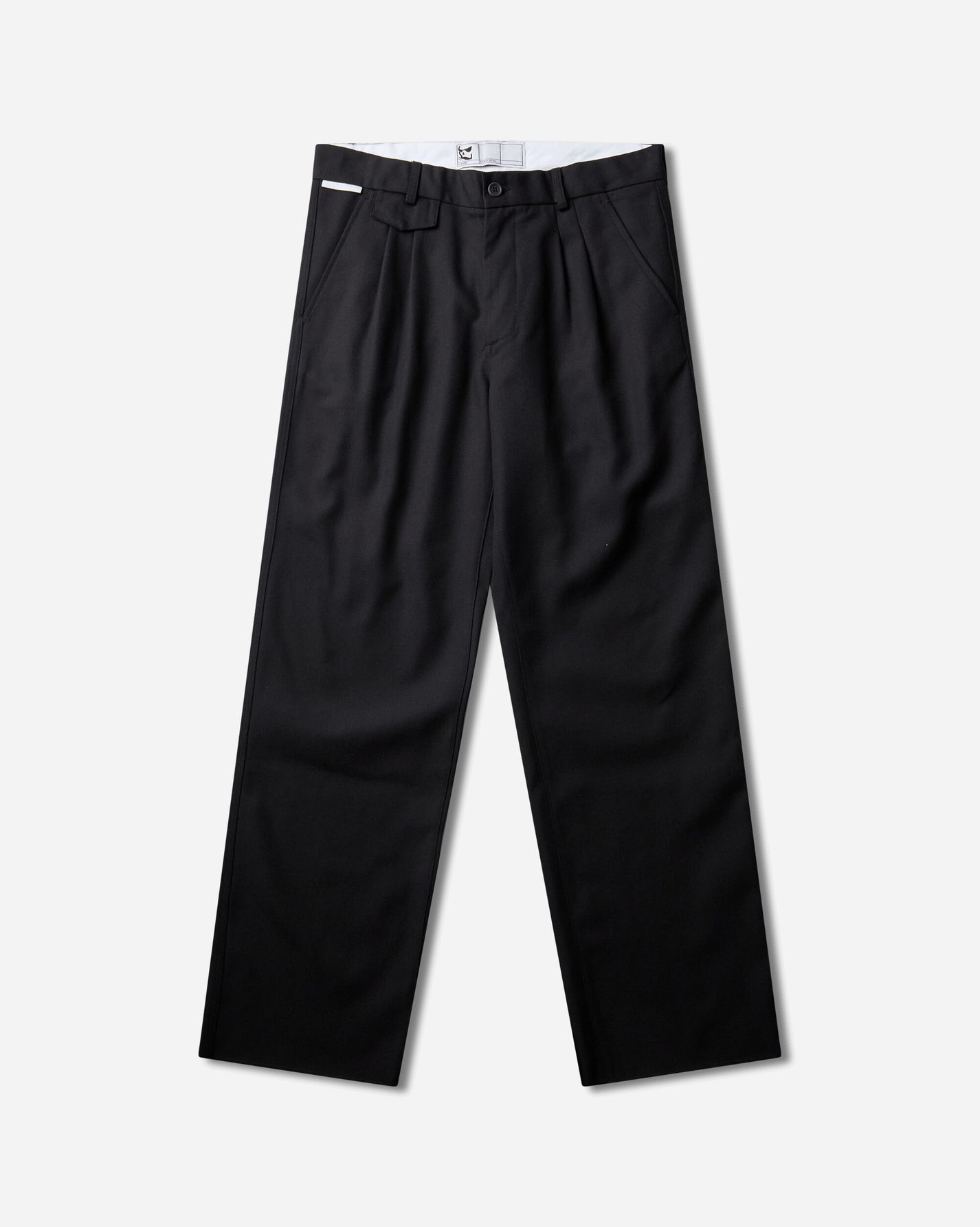 GR10K 10005 Replicated Pleated Pants Black Shorts Trousers ER011372 01
