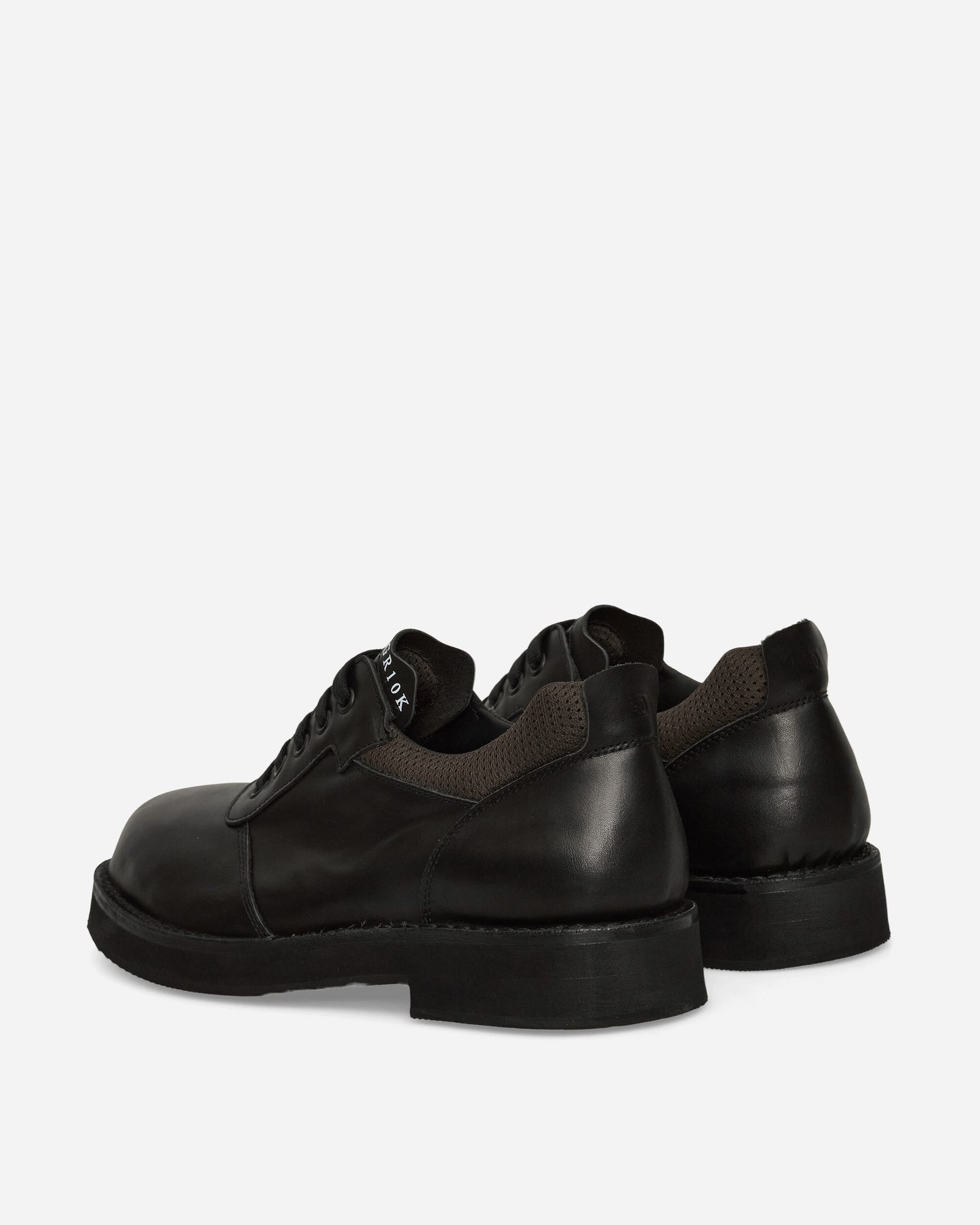 GR10K Asphalt Derby Black Classic Shoes Laced Up CGC63229GC01 01