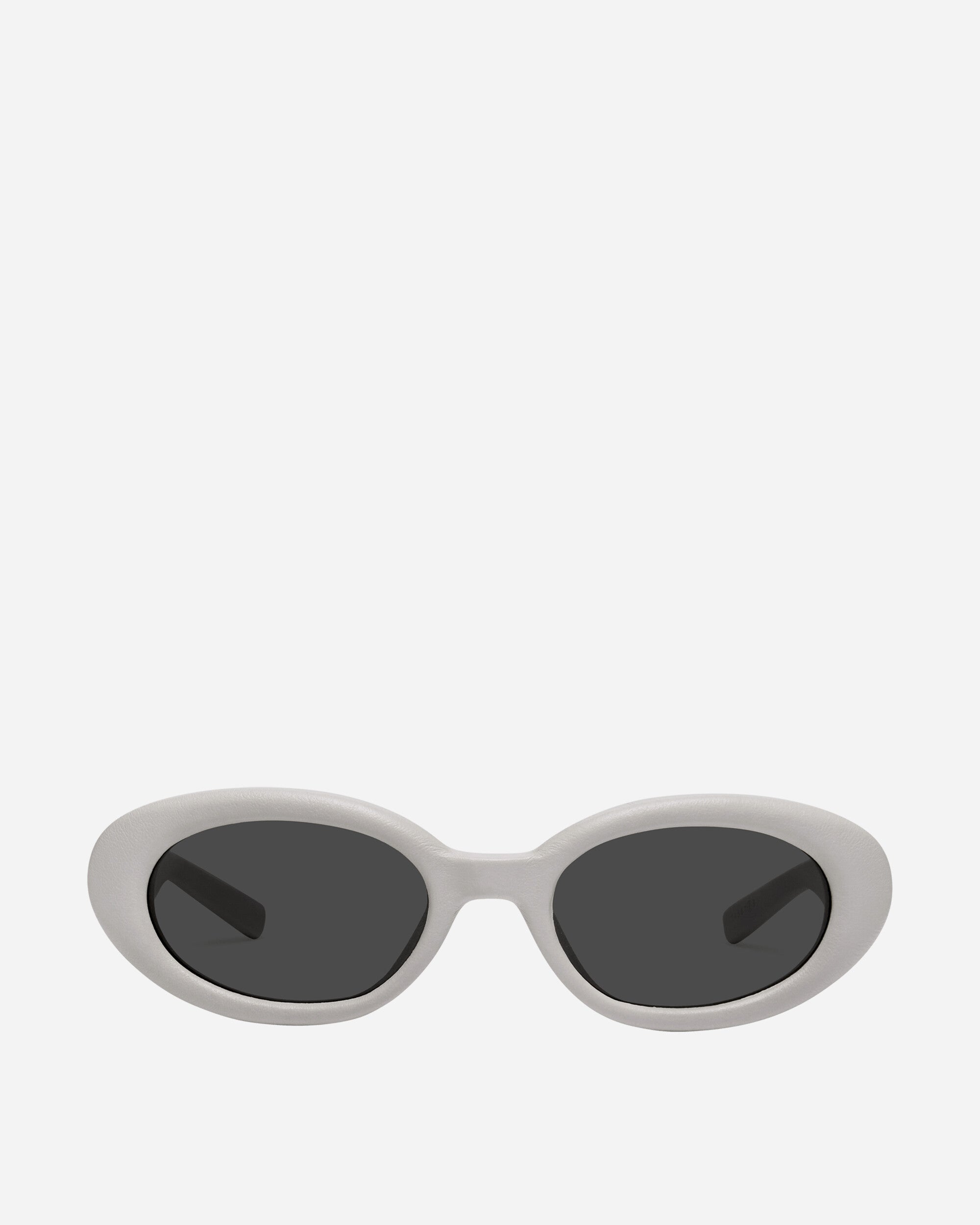 Maison Margiela MM107 Leather LIV1 Sunglasses Ivory