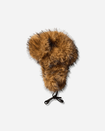 Guess Wmns Gusa Chunky Fur Hat Gusa Tan Faux Fur Hats Bucket M5BZ05W2701 FJ06