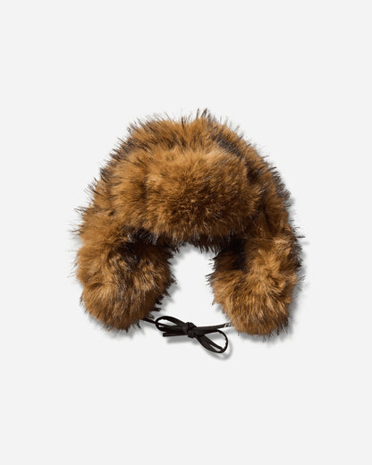 Guess Wmns Gusa Chunky Fur Hat Gusa Tan Faux Fur Hats Bucket M5BZ05W2701 FJ06