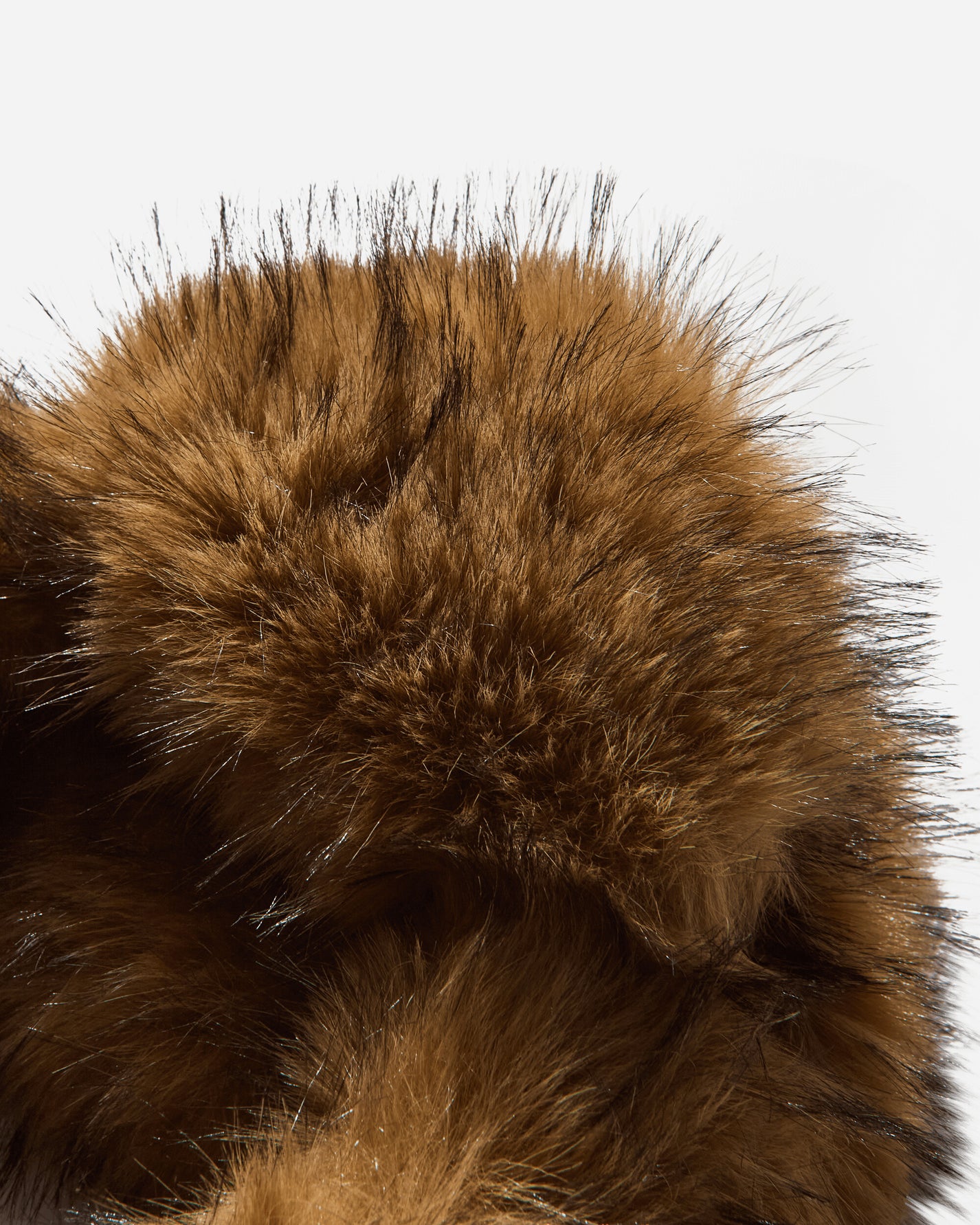 Guess Wmns Gusa Chunky Fur Hat Gusa Tan Faux Fur Hats Bucket M5BZ05W2701 FJ06