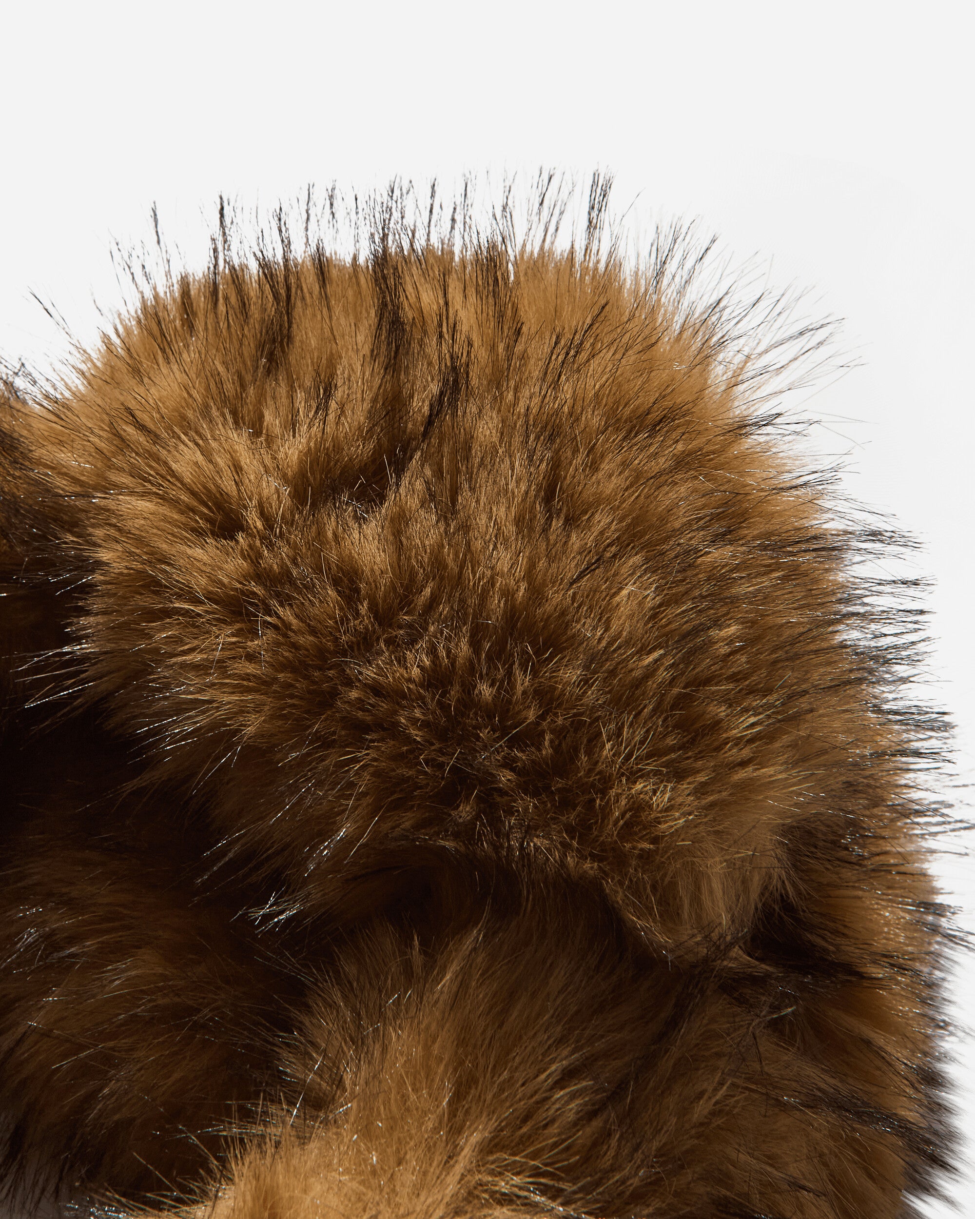 Guess Wmns Gusa Chunky Fur Hat Gusa Tan Faux Fur Hats Bucket M5BZ05W2701 FJ06