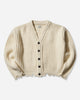 Guess Wmns Gusa Frayed Cardigan Warm Milk Knitwears Cardigans M5BR54Z1020 A12P